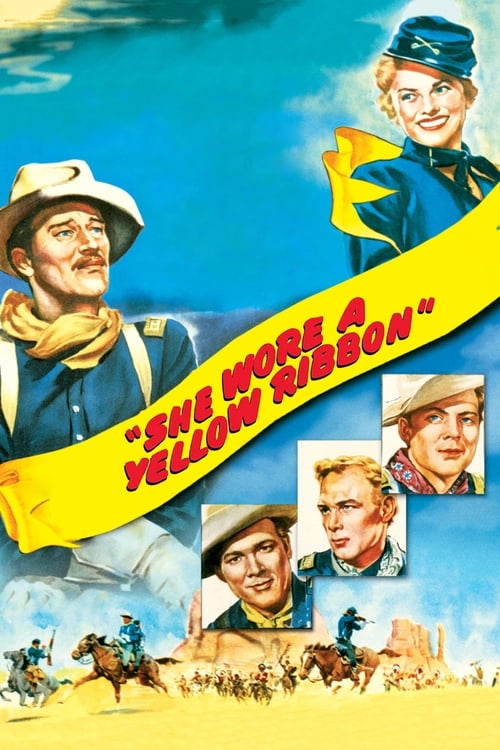 ดูหนังออนไลน์ฟรี She Wore A Yellow Ribbon (1949) ยอดรักนักรบ