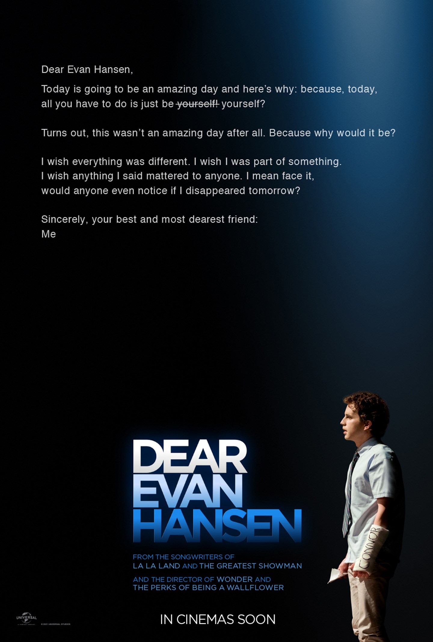ดูหนังออนไลน์ Dear Evan Hansen (2021) เป็นวัยรุ่นมันยาก หนังมาสเตอร์ หนังเต็มเรื่อง ดูหนังฟรีออนไลน์ ดูหนังออนไลน์ หนังออนไลน์ ดูหนังใหม่ หนังพากย์ไทย หนังซับไทย ดูฟรีHD